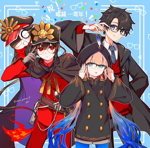 【FGO】信勝さんとネモさんとマスターさん　Fate/GrandOrderのイラスト紹介3432