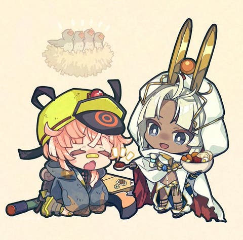 【FGO】ゴッホちゃんとツタンくんのコンビ可愛かった　Fate/GrandOrderのイラスト紹介3452