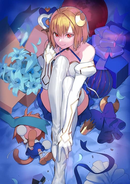 【FGO】まさかのVチューバーでサンタ！？ファンタズムーンの最終再臨画像が判明