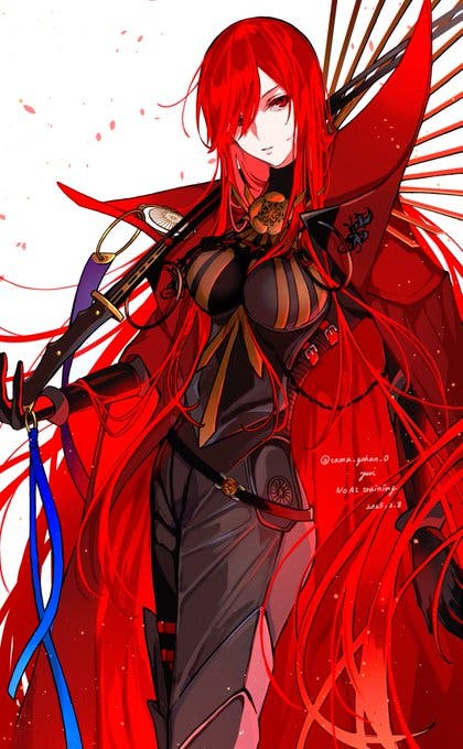 【FGO】魔王信長様のデザインは最強　Fate/GrandOrderのイラスト紹介3477